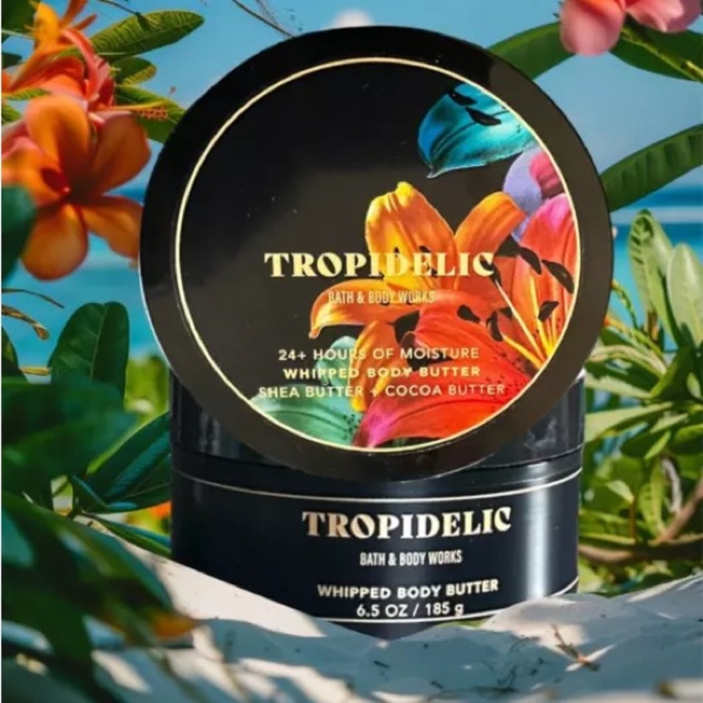 🦄RARE! NWT Bath & Body Works Tropidelic Whipped Body Butter 6.5 oz. DISCONTINUED
